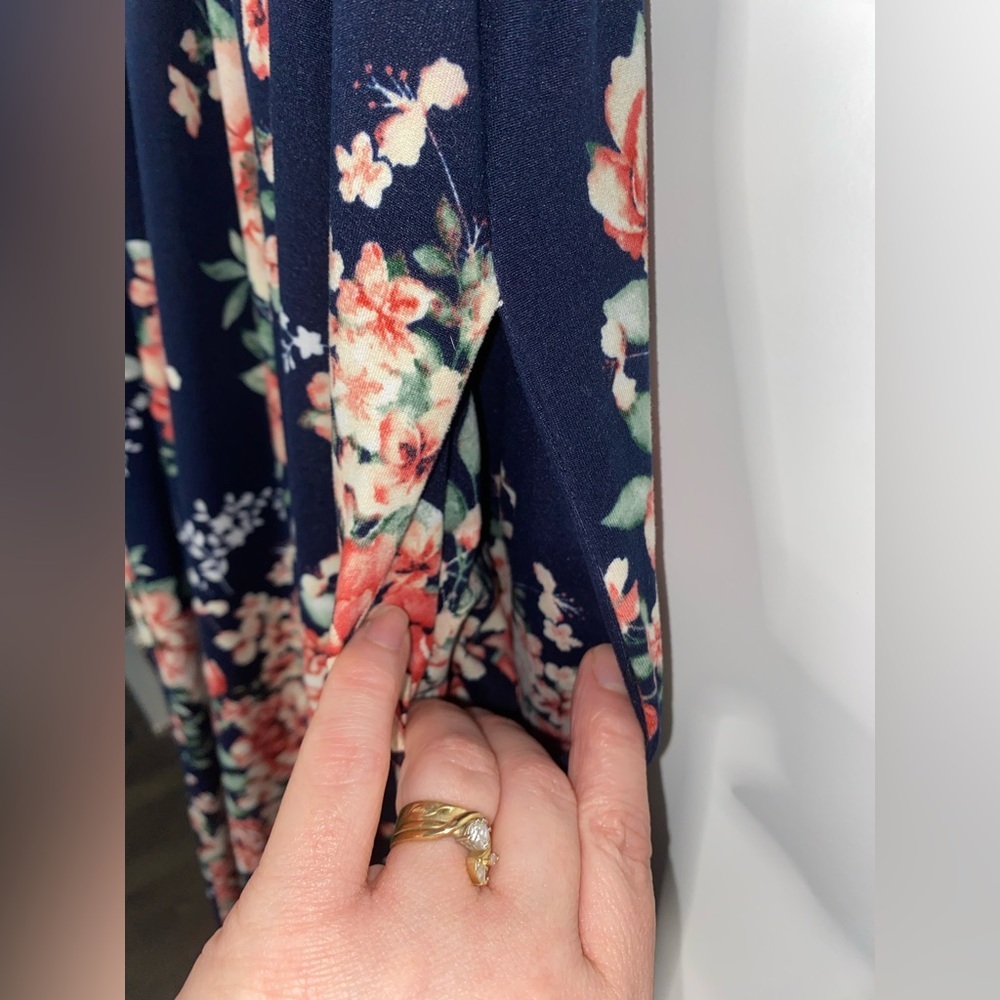 3 for $15! | Women’s Tall M | REB & J. | Sleeveless Maxi Dress | floral - Picture 10 of 13